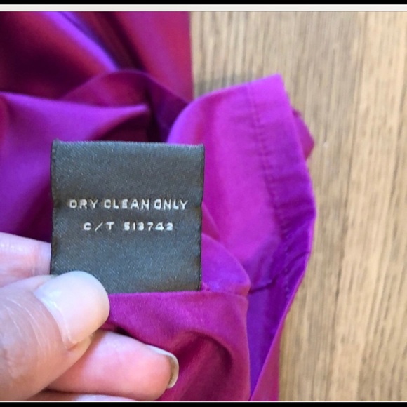 Taylor fuchsia ruffle halter dress - Picture 9 of 16